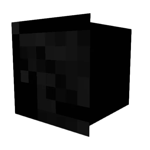 ThePhantomChild2 Minecraft avatar head, 3D render
