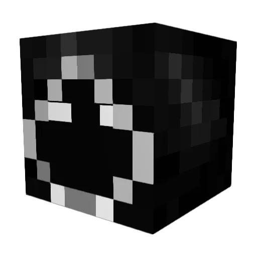ThePicolasCage Minecraft avatar head, 3D render