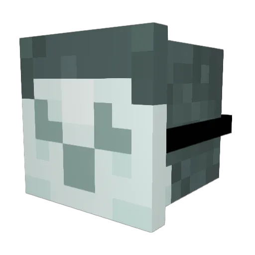 ThePinguuu Minecraft avatar head, 3D render