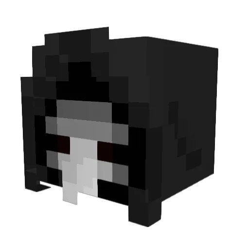 ThePlagueD0ct0r Minecraft avatar head, 3D render