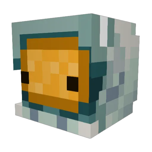 ThePlasticToast Minecraft avatar head, 3D render