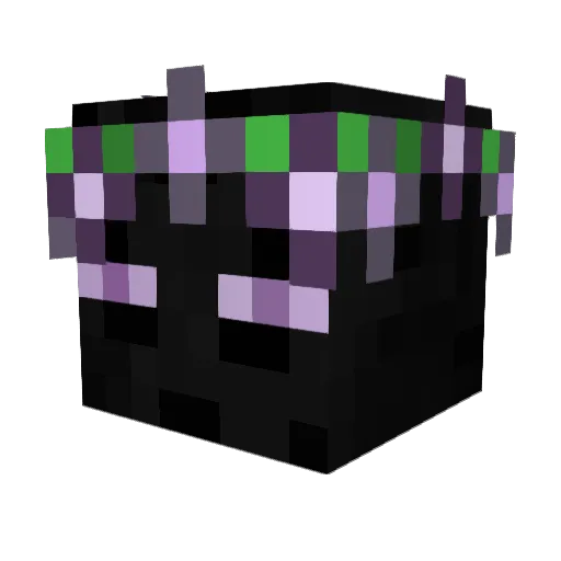 ThePlayack Minecraft avatar head, 3D render