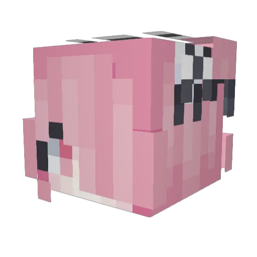 ThePntG Minecraft avatar head, 3D render