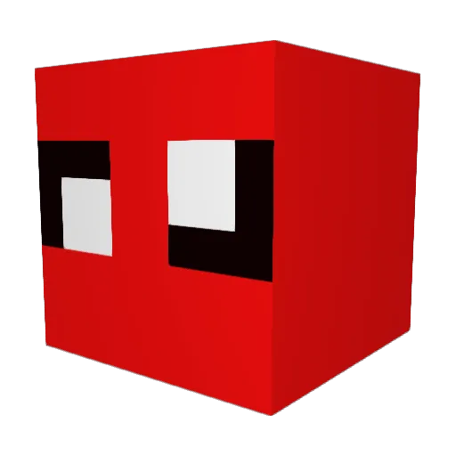 ThePortalMan Minecraft avatar head, 3D render