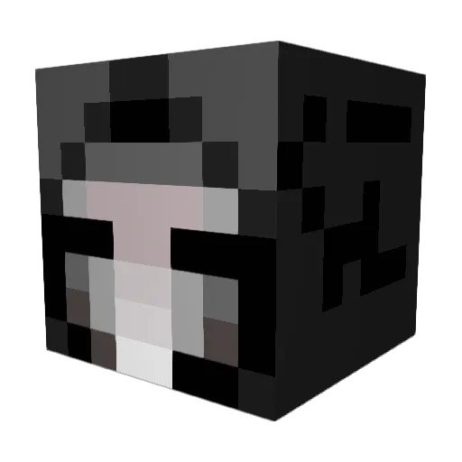 ThePotato206 Minecraft avatar head, 3D render