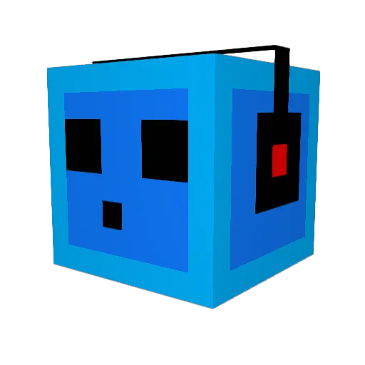 ThePotato456 Minecraft avatar head, 3D render