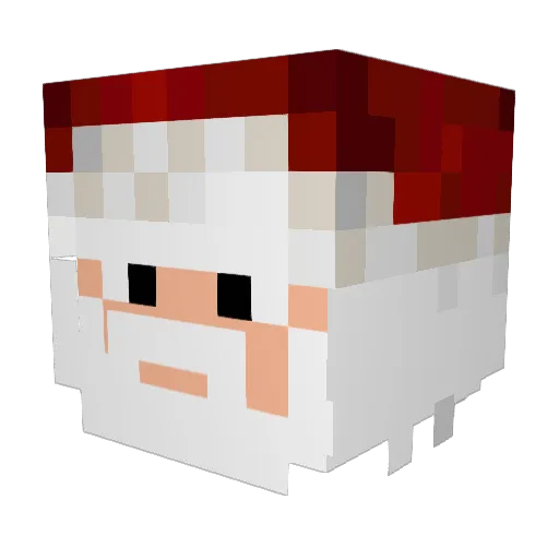 ThePotestas Minecraft avatar head, 3D render