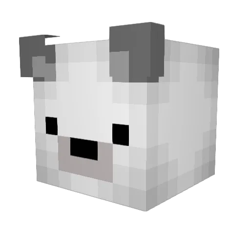 ThePrestige Minecraft avatar head, 3D render