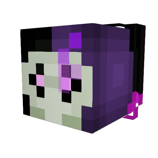ThePrivateJester Minecraft avatar head, 3D render