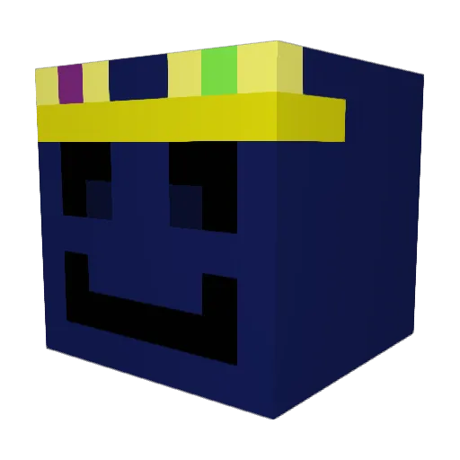 ThePro05048 Minecraft avatar head, 3D render