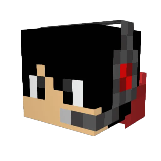 TheProGamerInTC Minecraft avatar head, 3D render