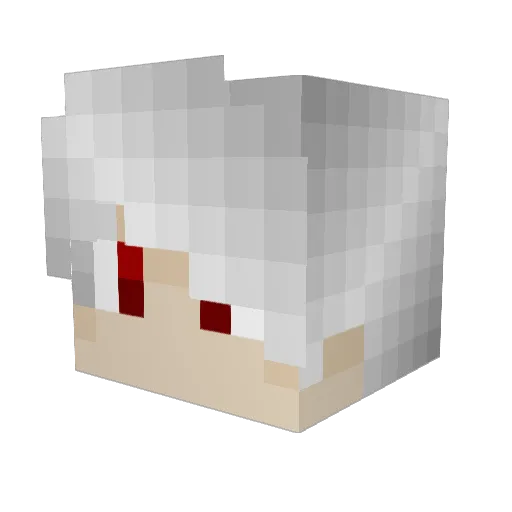 TheProNoobDude Minecraft avatar head, 3D render