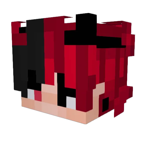 TheProOfCeyti Minecraft avatar head, 3D render