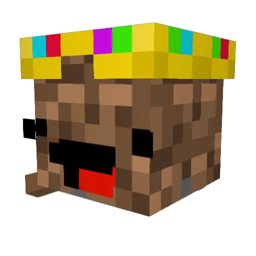 TheProphet394 Minecraft avatar head, 3D render