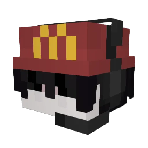 ThePufGuy Minecraft avatar head, 3D render
