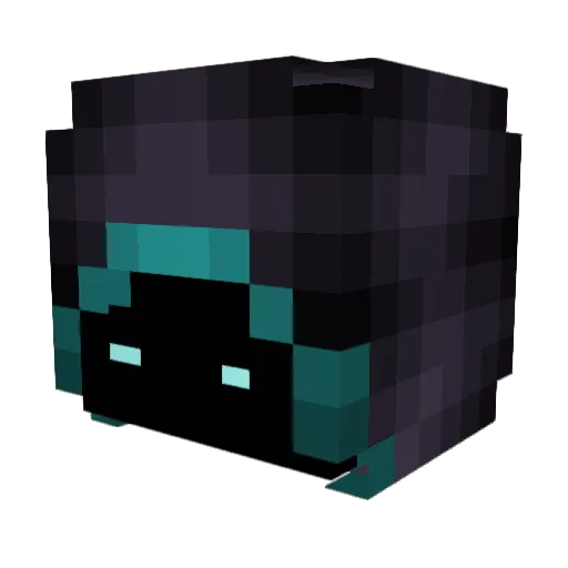 ThePufu Minecraft avatar head, 3D render
