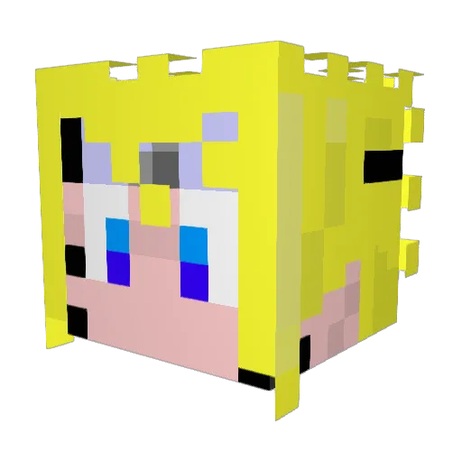 ThePunisher39 Minecraft avatar head, 3D render