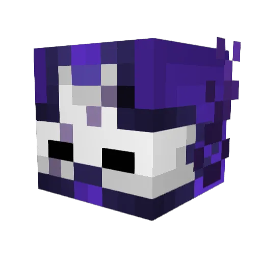 ThePurpleKnight5 Minecraft avatar head, 3D render