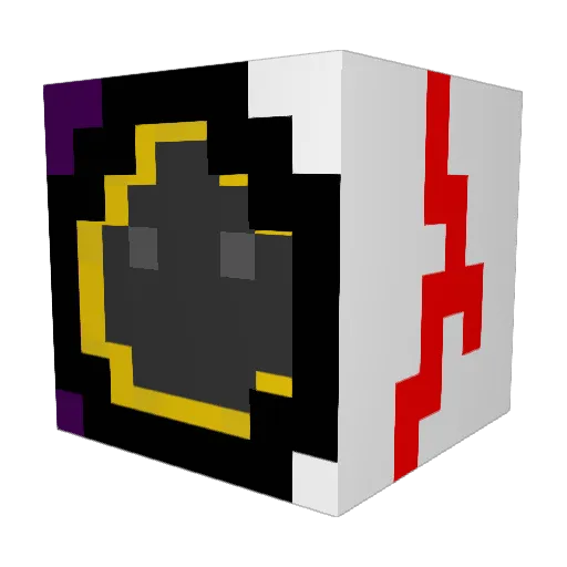 ThePyroHydra Minecraft avatar head, 3D render