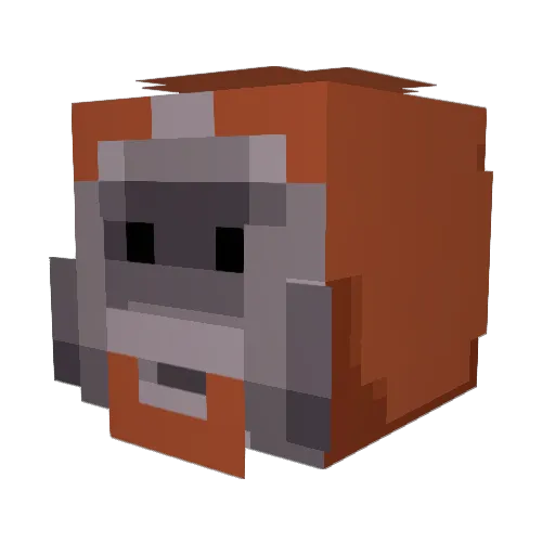 TheQuetz Minecraft avatar head, 3D render
