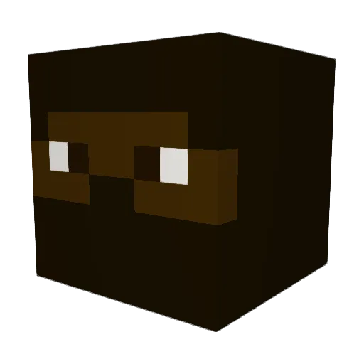 TheREALJIGGA Minecraft avatar head, 3D render