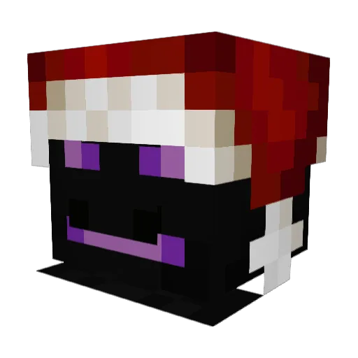 TheRainbowMtnDew Minecraft avatar head, 3D render