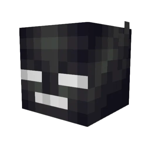 TheRandom6 Minecraft avatar head, 3D render