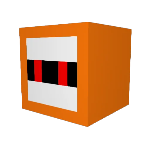 TheRandomBoy10 Minecraft avatar head, 3D render