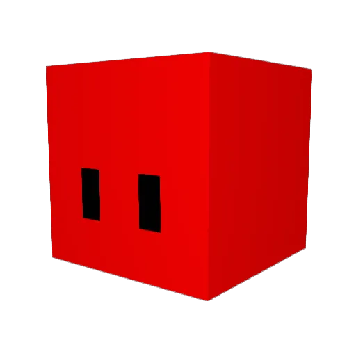TheRapster Minecraft avatar head, 3D render