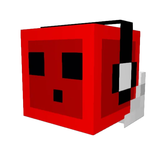 TheRattler00 Minecraft avatar head, 3D render