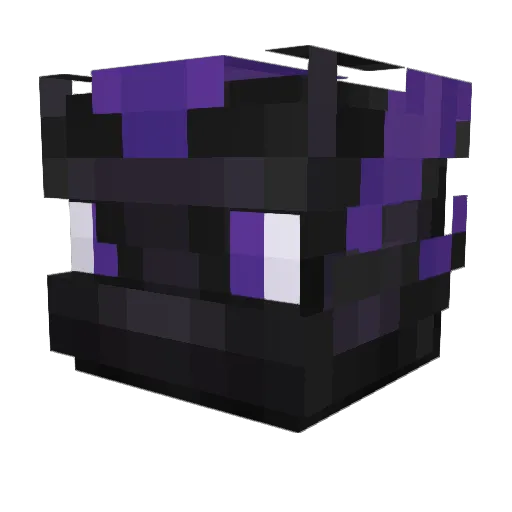 TheRaveDragon Minecraft avatar head, 3D render