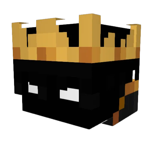TheRealAstral Minecraft avatar head, 3D render