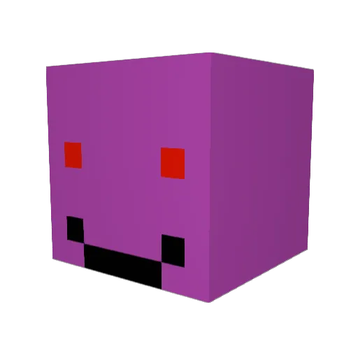 TheRealBazinga Minecraft avatar head, 3D render