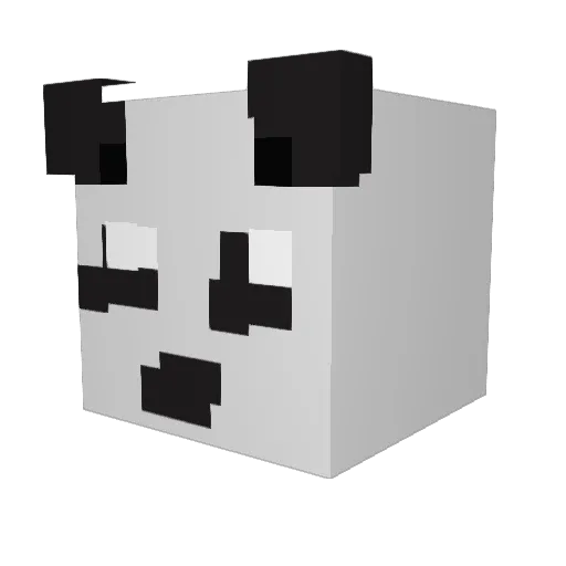 TheRealCreed23 Minecraft avatar head, 3D render