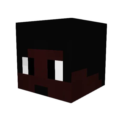 TheRealDealtm Minecraft avatar head, 3D render