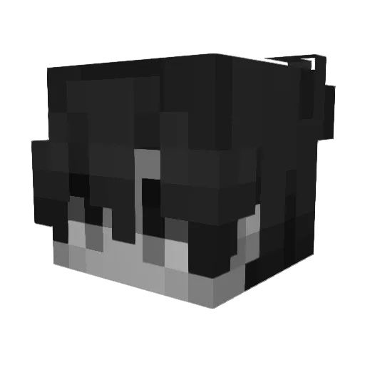TheRealDns Minecraft avatar head, 3D render
