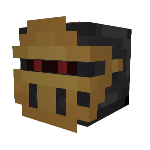 TheRealDobby Minecraft avatar head, 3D render
