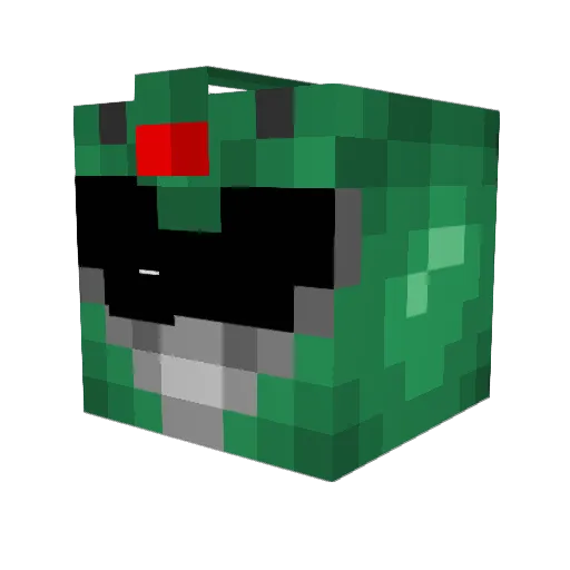 TheRealFr0z0ne Minecraft avatar head, 3D render