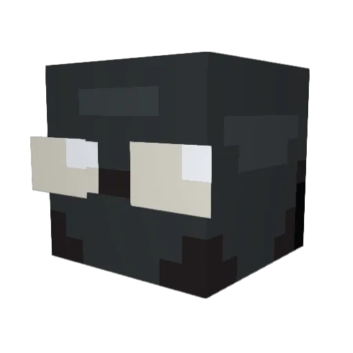 TheRealGamer06 Minecraft avatar head, 3D render