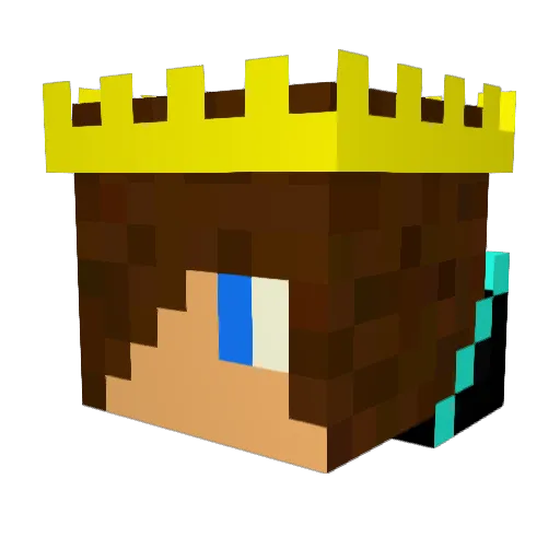 TheRealJoseG Minecraft avatar head, 3D render