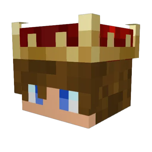 TheRealLohan Minecraft avatar head, 3D render