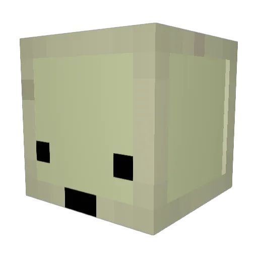 TheRealLt5 Minecraft avatar head, 3D render