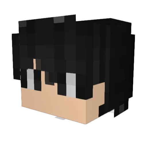TheRealMatric Minecraft avatar head, 3D render
