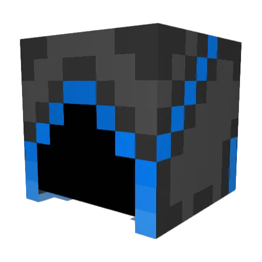 TheRealPeabody Minecraft avatar head, 3D render