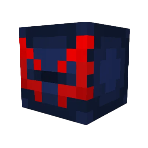 TheRealRikkerd Minecraft avatar head, 3D render