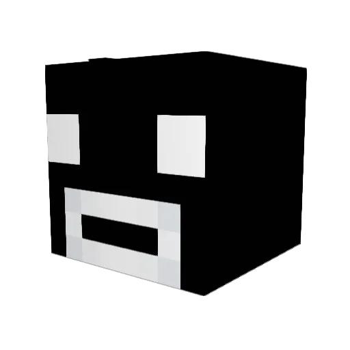 TheRealShredder_ Minecraft avatar head, 3D render