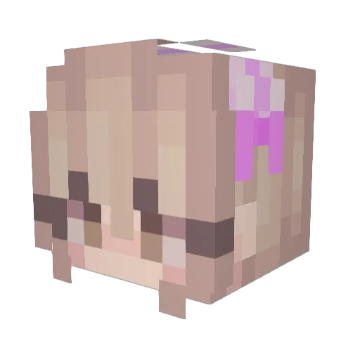 TheRealSkilith Minecraft avatar head, 3D render