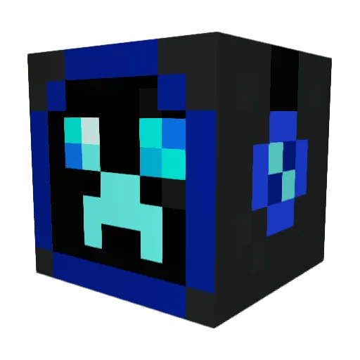 TheRealSniper Minecraft avatar head, 3D render