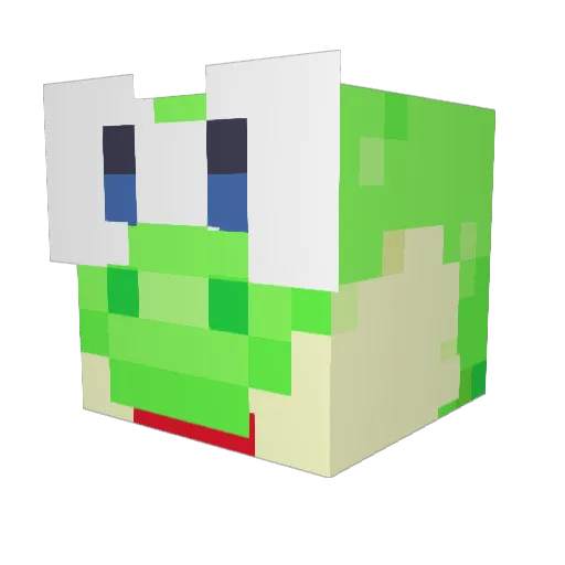 TheRealSoloplax Minecraft avatar head, 3D render