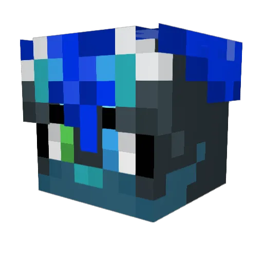 TheRealStryker Minecraft avatar head, 3D render